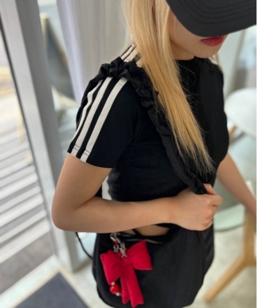 サイドライントラックTシャツ