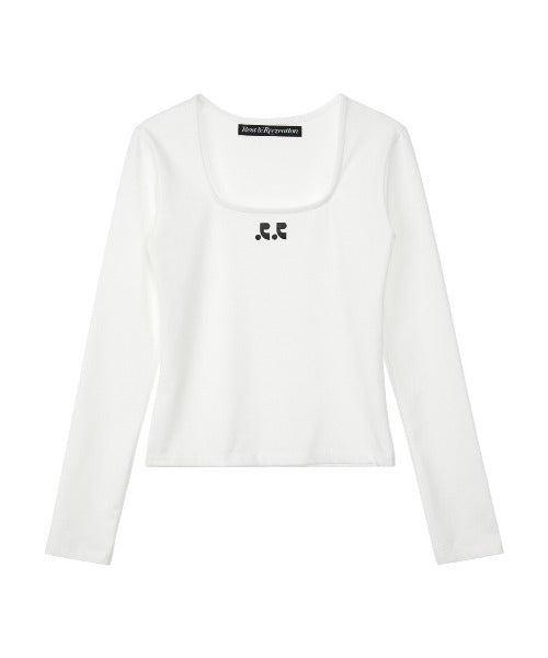 SQUARE NECK LONG SLEEVE