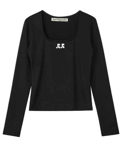 SQUARE NECK LONG SLEEVE