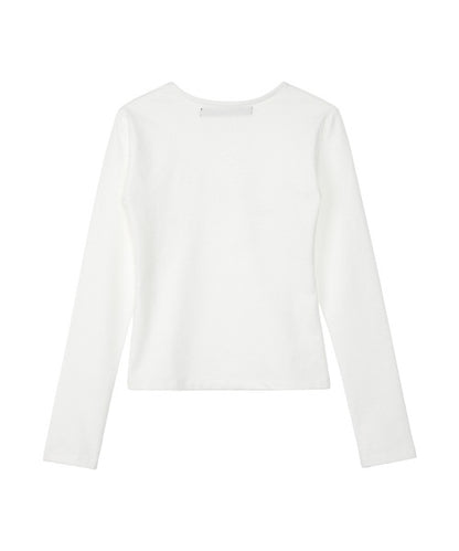 SQUARE NECK LONG SLEEVE