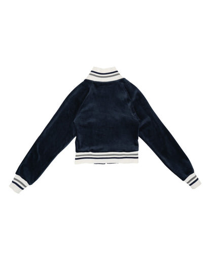 Velour Track Jacket