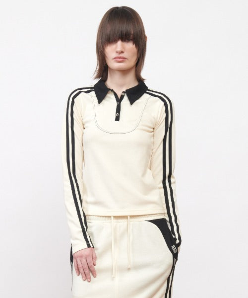 Football Long Sleeve Jersey Polo