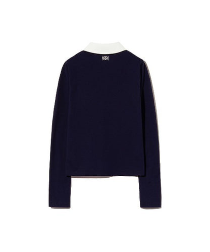 Football Long Sleeve Jersey Polo