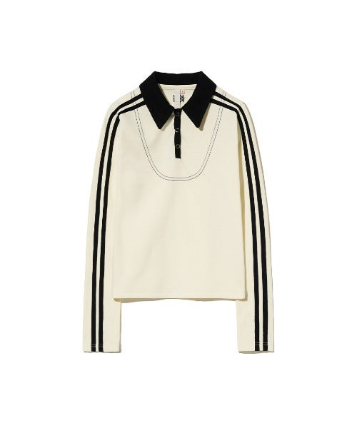Football Long Sleeve Jersey Polo