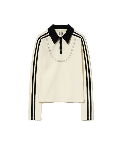 Football Long Sleeve Jersey Polo