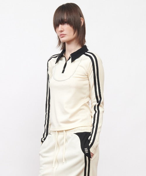 Football Long Sleeve Jersey Polo