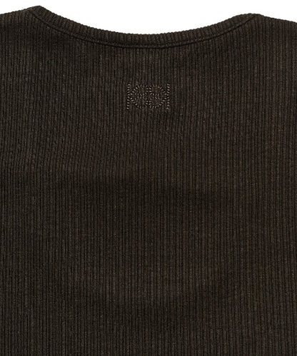 Belted U-Neck Top