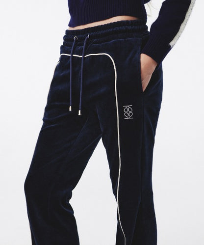 Velour Track Pants
