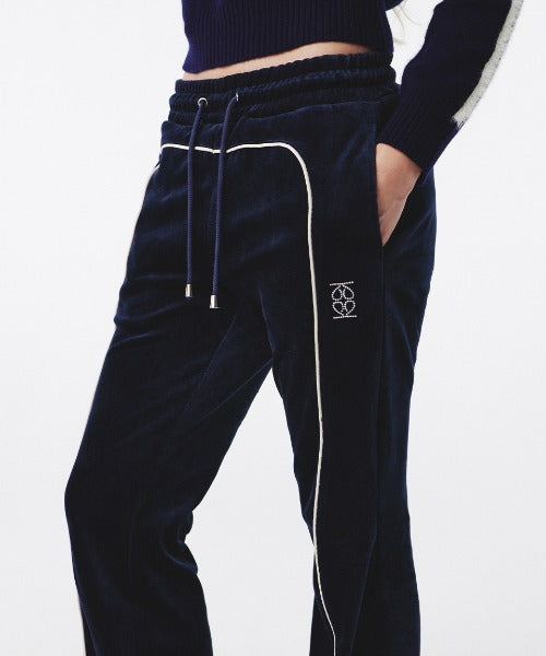 Velour Track Pants