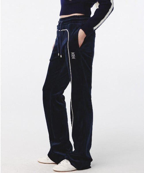 Velour Track Pants