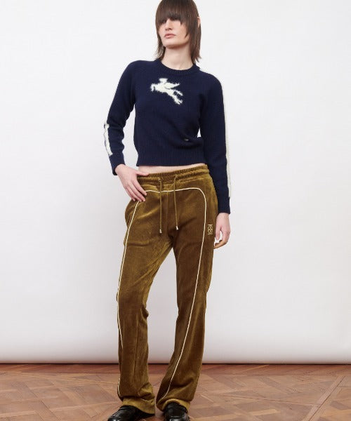 Velour Track Pants
