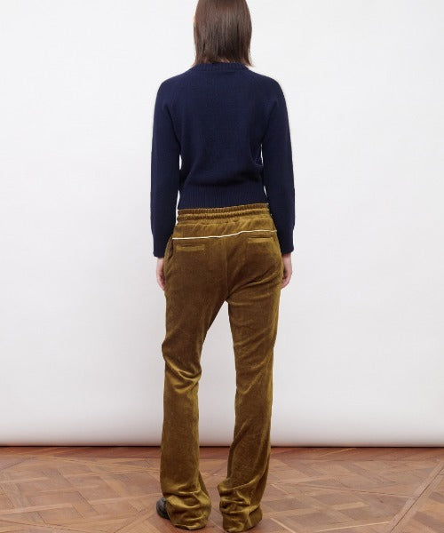 Velour Track Pants