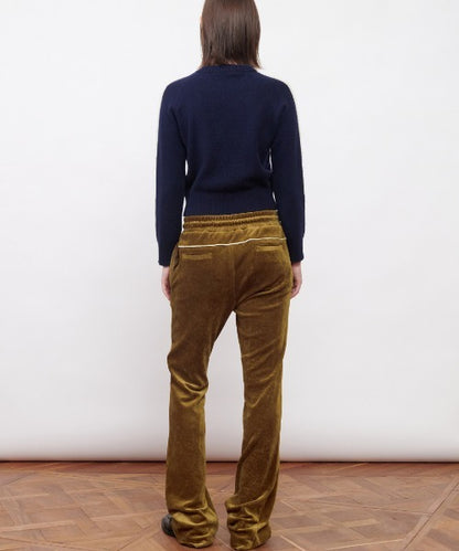 Velour Track Pants