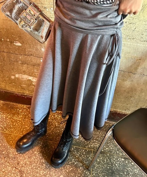 2WAYアシンメトリー スカート ワンピース