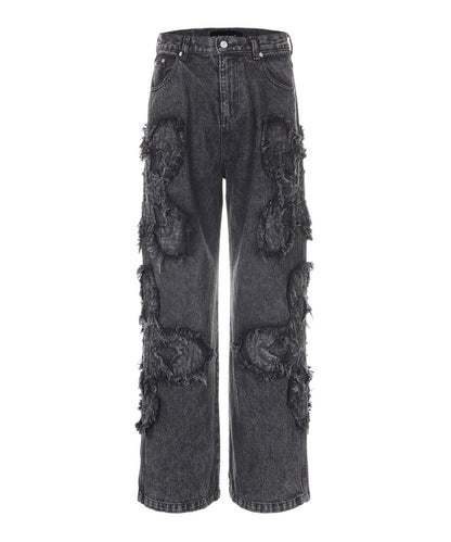 Clover Logo Patch Jeans