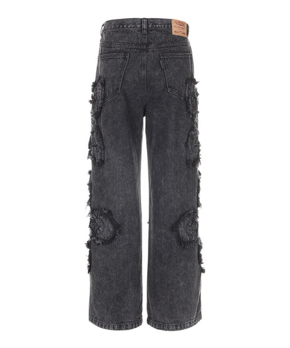 Clover Logo Patch Jeans