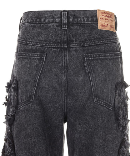 Clover Logo Patch Jeans