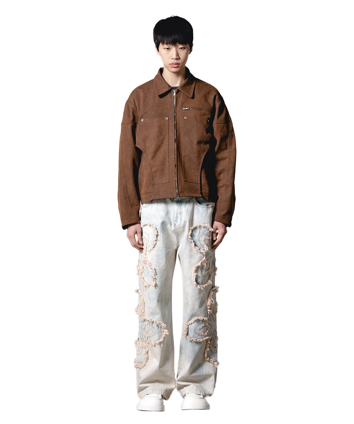 Clover Logo Patch Jeans
