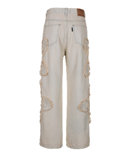 Clover Logo Patch Jeans