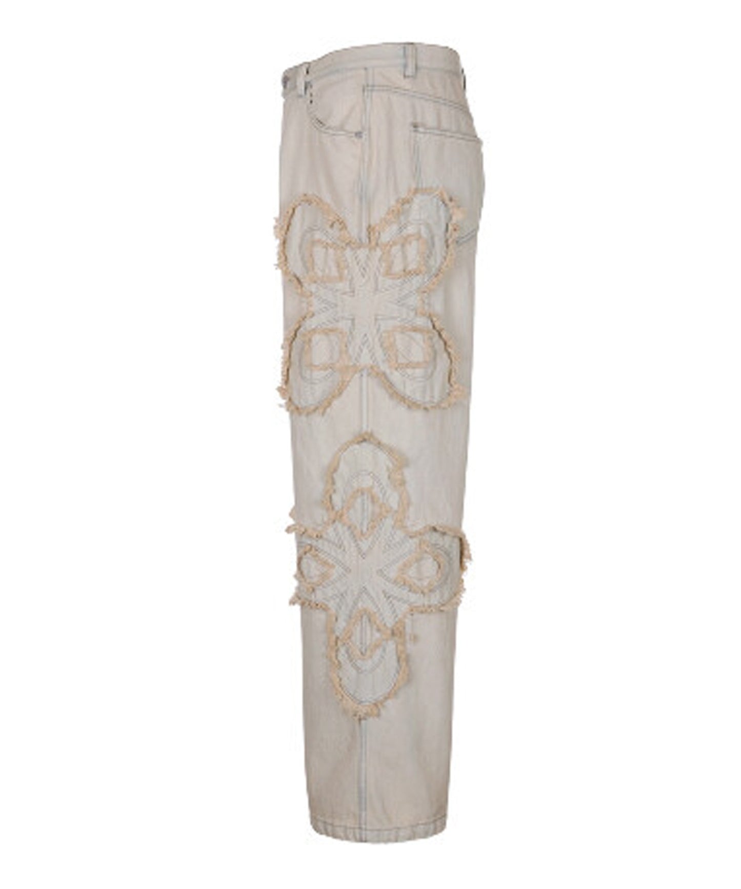 Clover Logo Patch Jeans