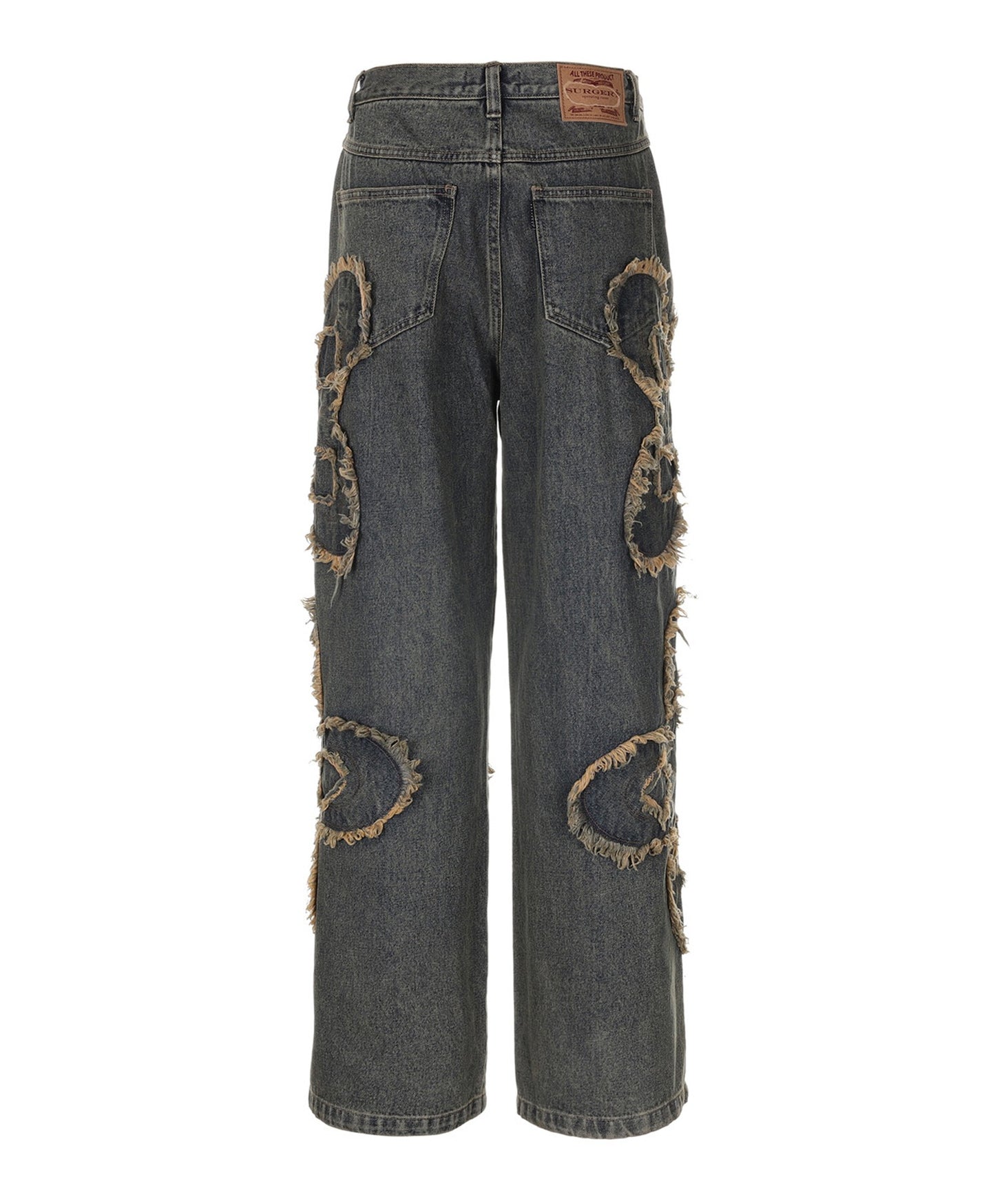 Clover Logo Patch Jeans
