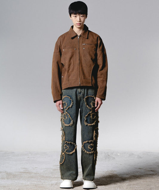 Clover Logo Patch Jeans