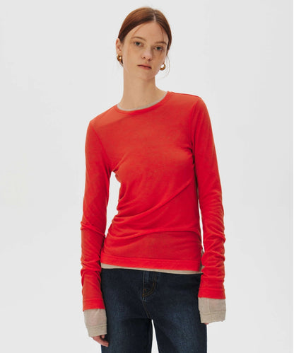 Basic Tencel Layering T-shirt