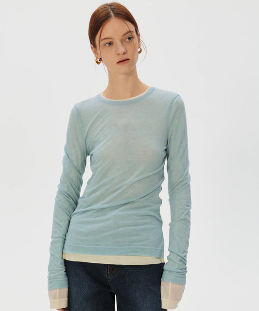 Basic Tencel Layering T-shirt