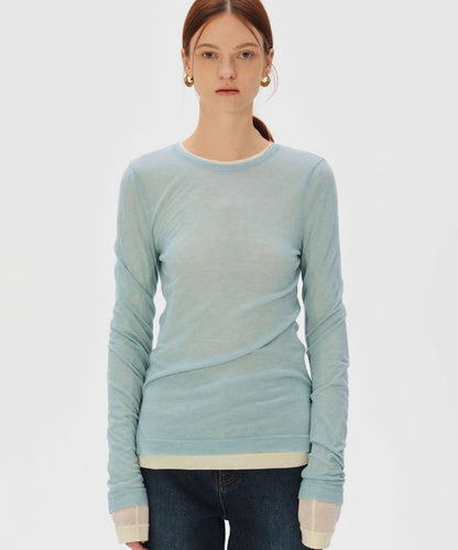 Basic Tencel Layering T-shirt