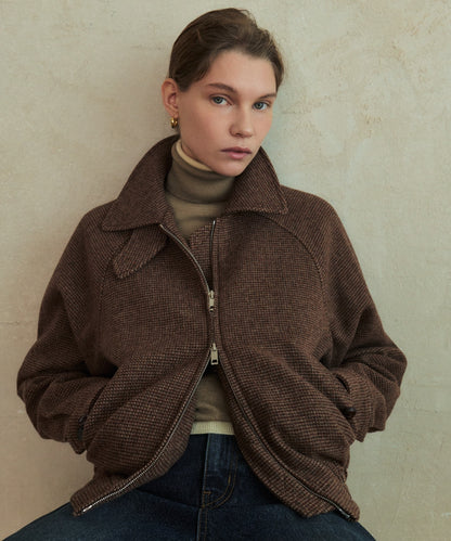 Wool Bomber Jacket