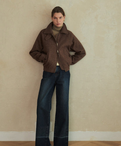 Wool Bomber Jacket
