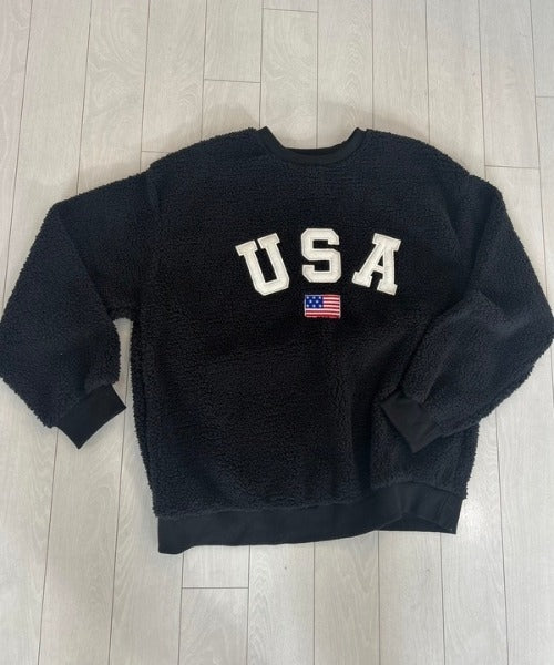 USAモコモコトップス