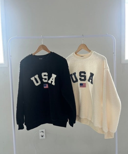 USAモコモコトップス