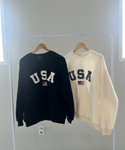 USAモコモコトップス
