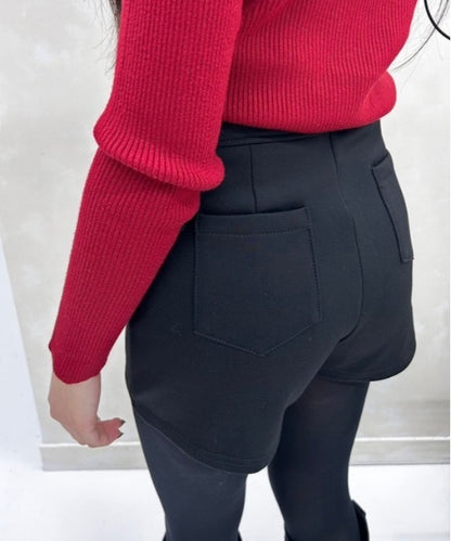 ハイウエストショートパンツ