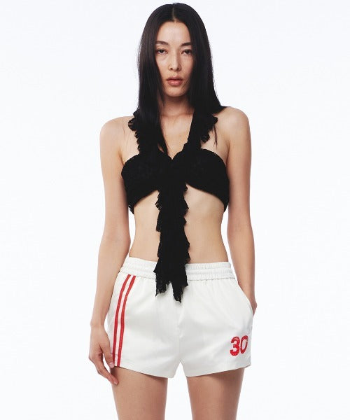 Line Satin Shorts