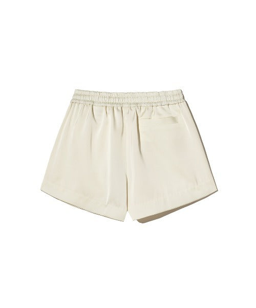 Line Satin Shorts