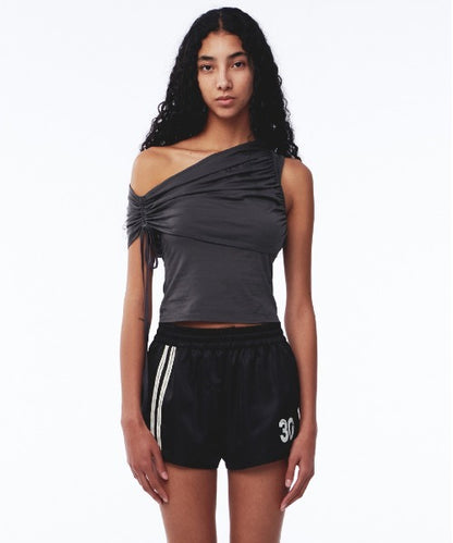 Line Satin Shorts