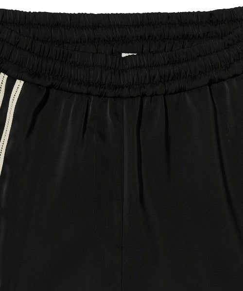 Line Satin Shorts