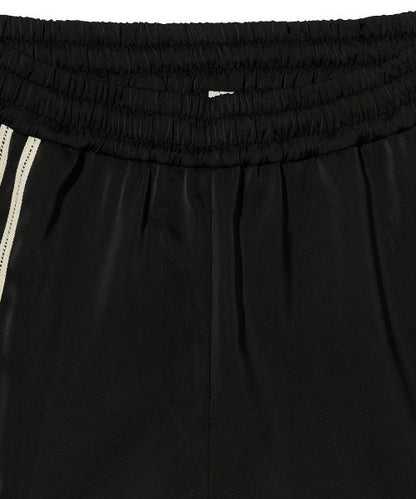 Line Satin Shorts