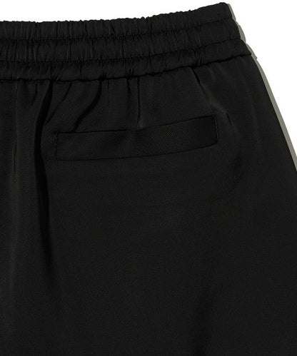 Line Satin Shorts