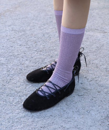 BELLA LACEUP FLAT