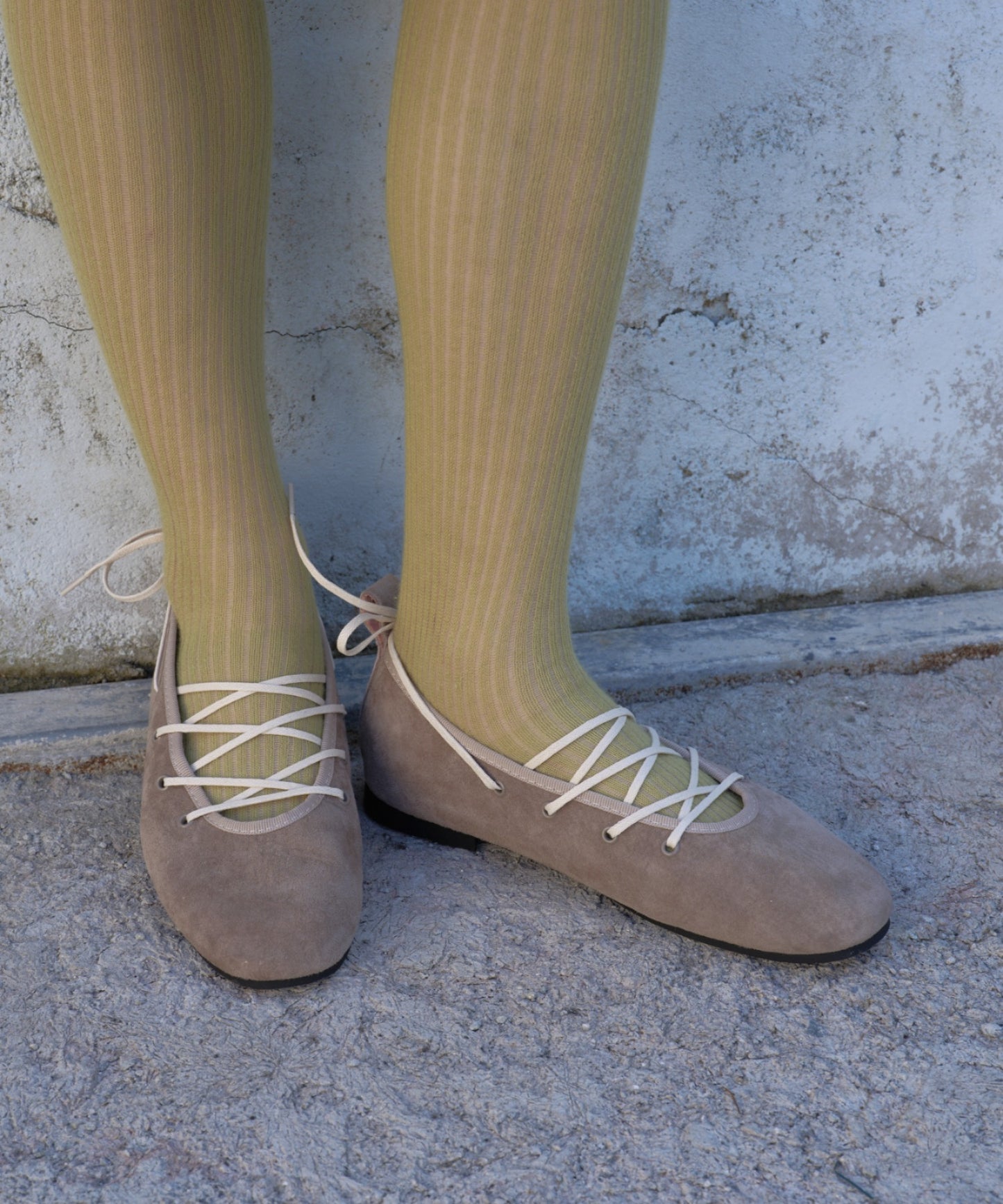 BELLA LACEUP FLAT