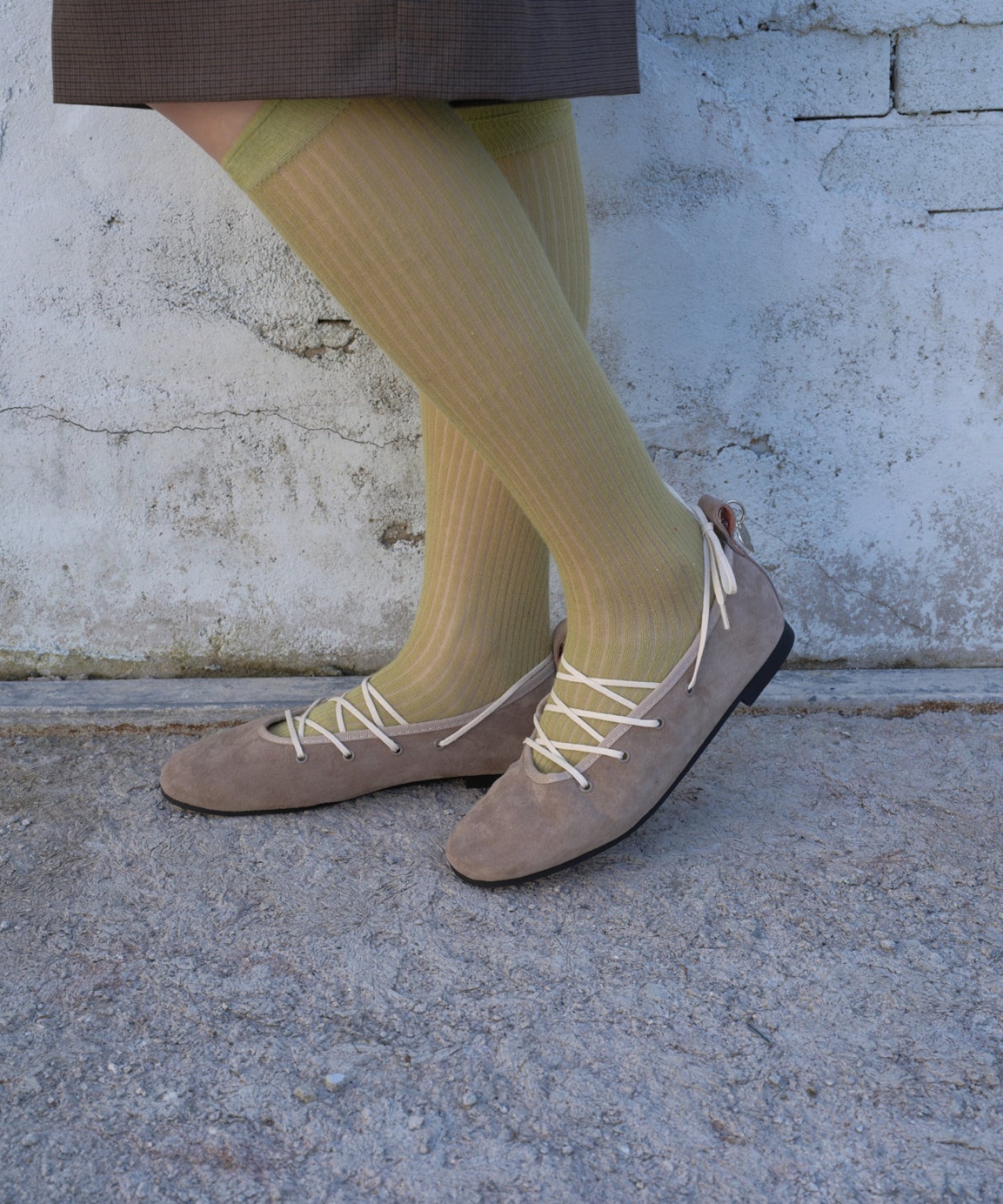 BELLA LACEUP FLAT