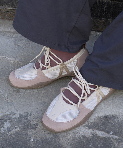 NICOLE WEAVING LACEUP SNEAKERS