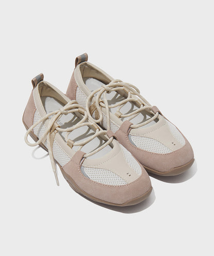 NICOLE WEAVING LACEUP SNEAKERS