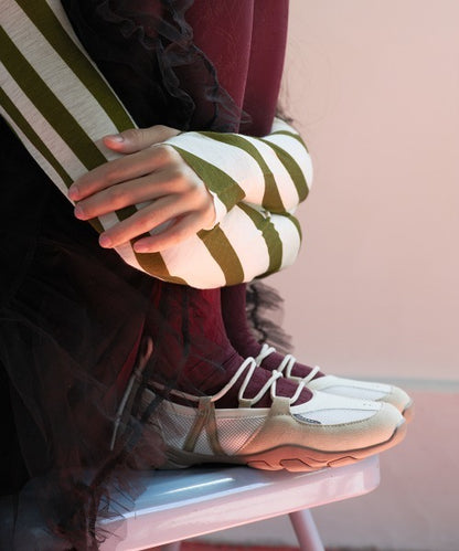 NICOLE WEAVING LACEUP SNEAKERS