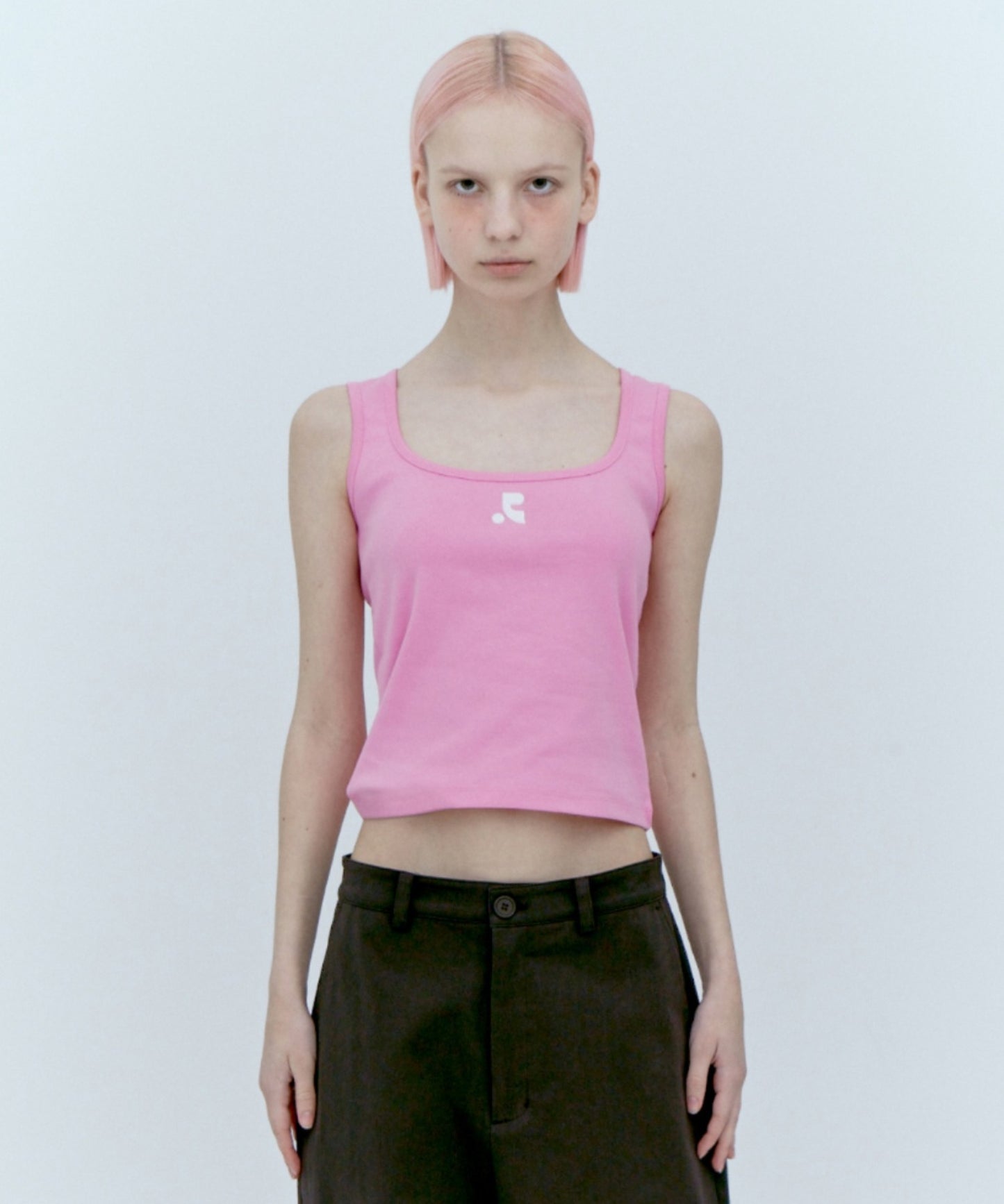 WIDE U-NECK TANK TOP