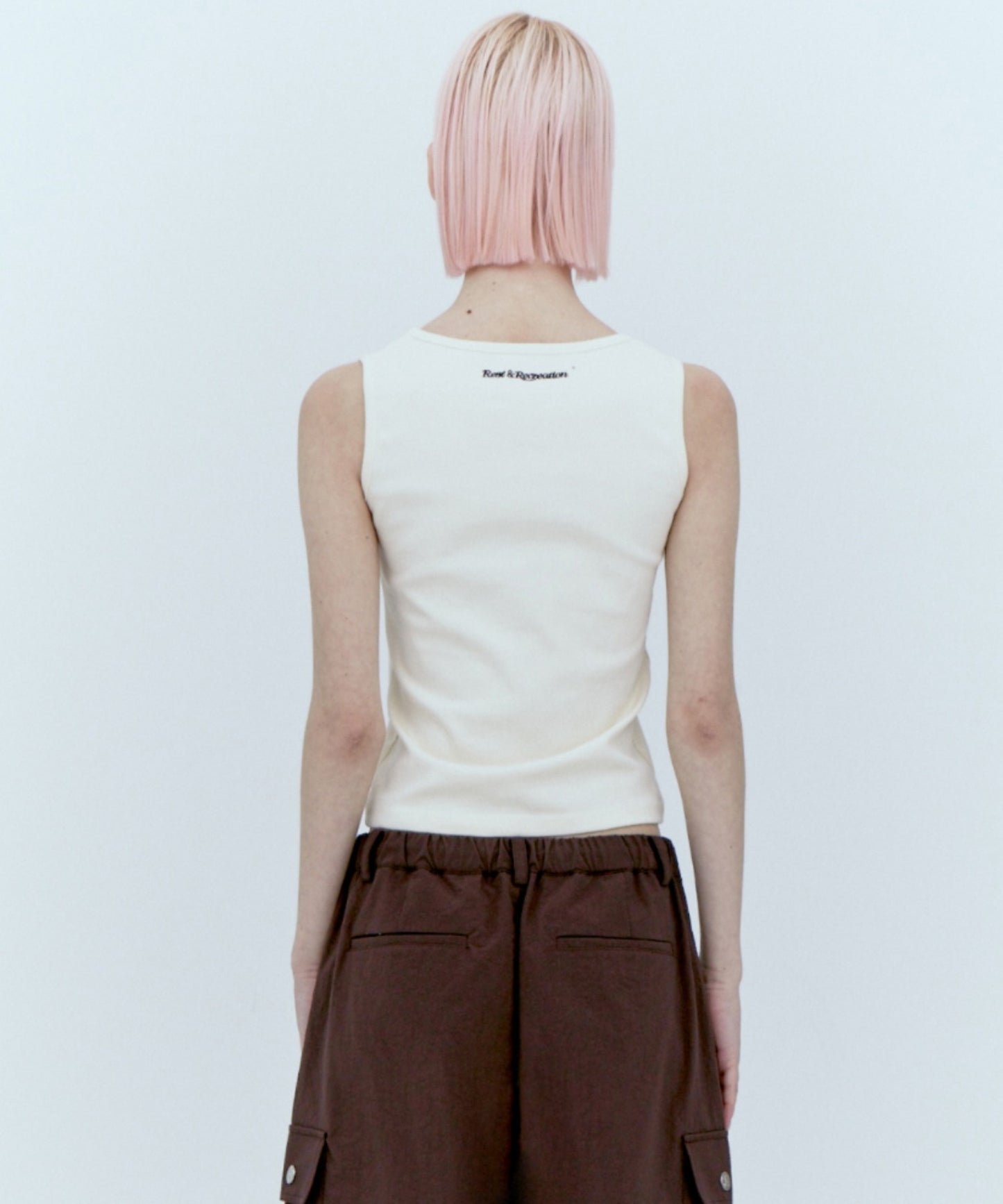 WIDE U-NECK TANK TOP