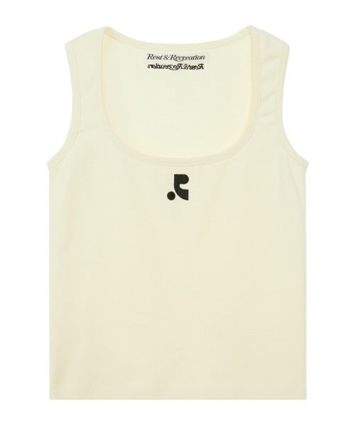 WIDE U-NECK TANK TOP